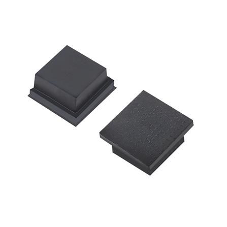 ยางรองขาโต๊ะ DEXZON เหลี่ยม 1-1/2 นิ้ว สีดำ 4 ชิ้น/ชุด_0