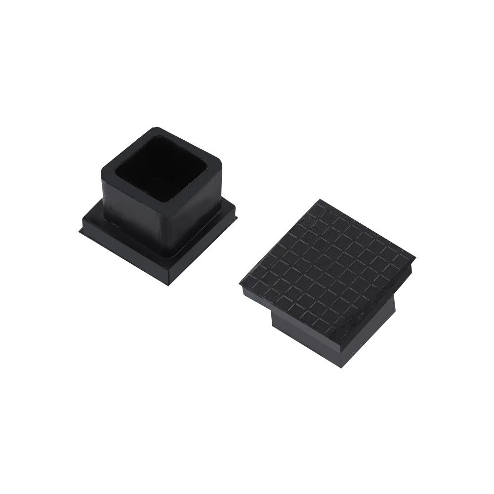 ยางรองขาโต๊ะ DEXZON โปร่ง 3/4 นิ้ว สีดำ 4 ชิ้น/ชุด