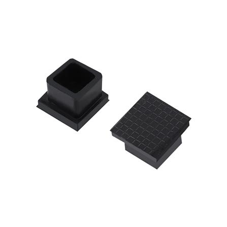 ยางรองขาโต๊ะ DEXZON โปร่ง 3/4 นิ้ว สีดำ 4 ชิ้น/ชุด_0