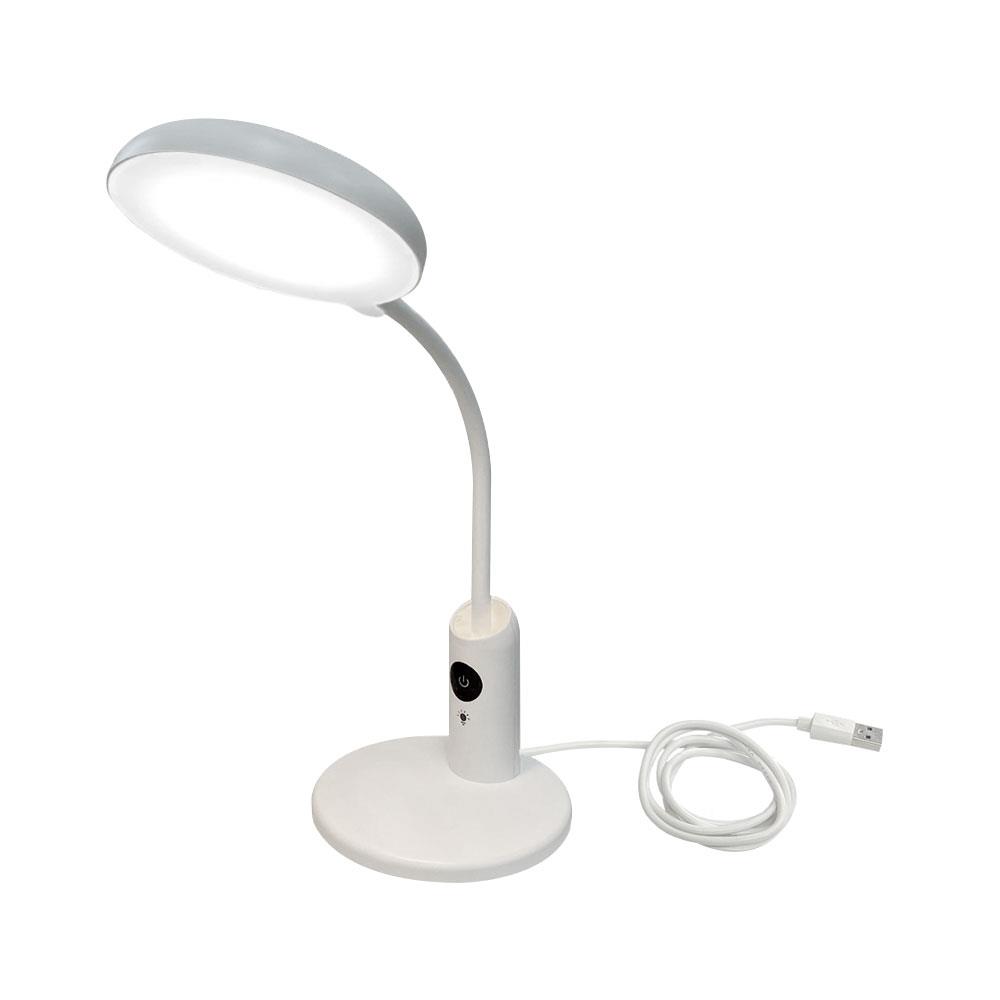 ไฟอ่านหนังสือ LED HATASHI HL-5669WH 6 วัตต์ DAYLIGHT COOLWHITE WARMWHITE สีขาว