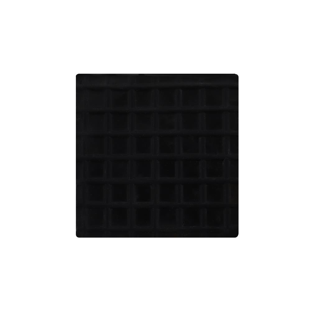 ยางรองขาโต๊ะ DEXZON เหลี่ยม 7/8 นิ้ว สีดำ 4 ชิ้น/ชุด