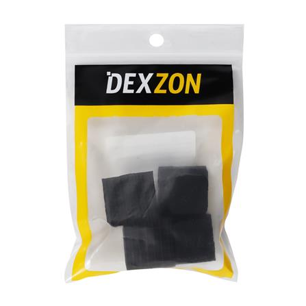 ยางรองขาโต๊ะ DEXZON เหลี่ยม 7/8 นิ้ว สีดำ 4 ชิ้น/ชุด_3