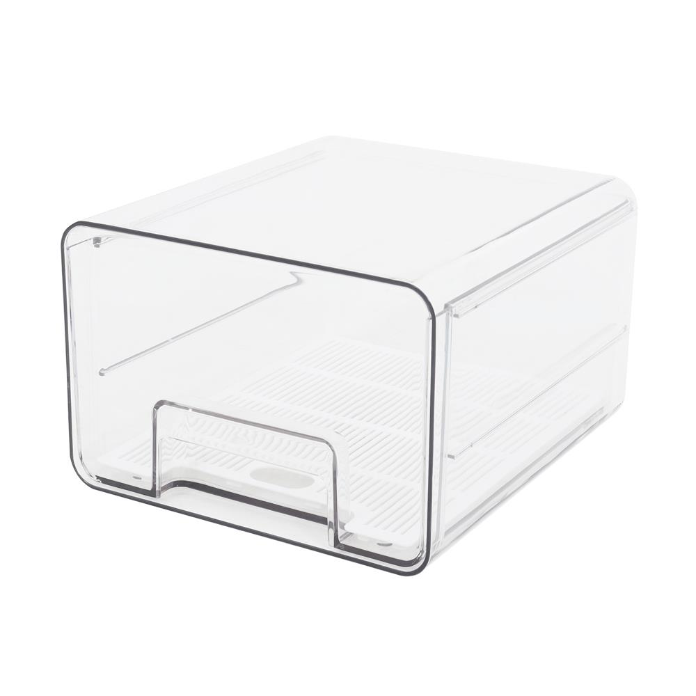 กล่องจัดเก็บในตู้เย็นแบบมีลิ้นชัก 1 ชั้น KECH COOL