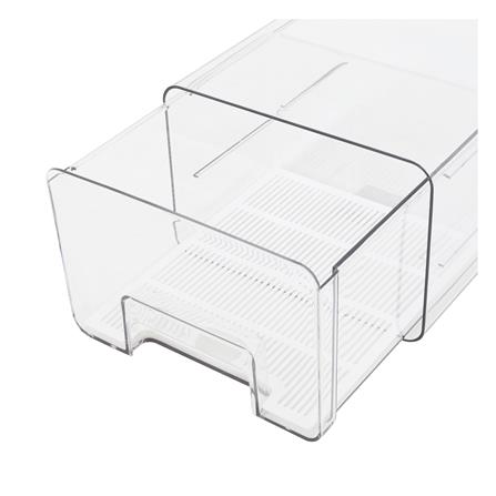 กล่องจัดเก็บในตู้เย็นแบบมีลิ้นชัก 1 ชั้น KECH COOL_3