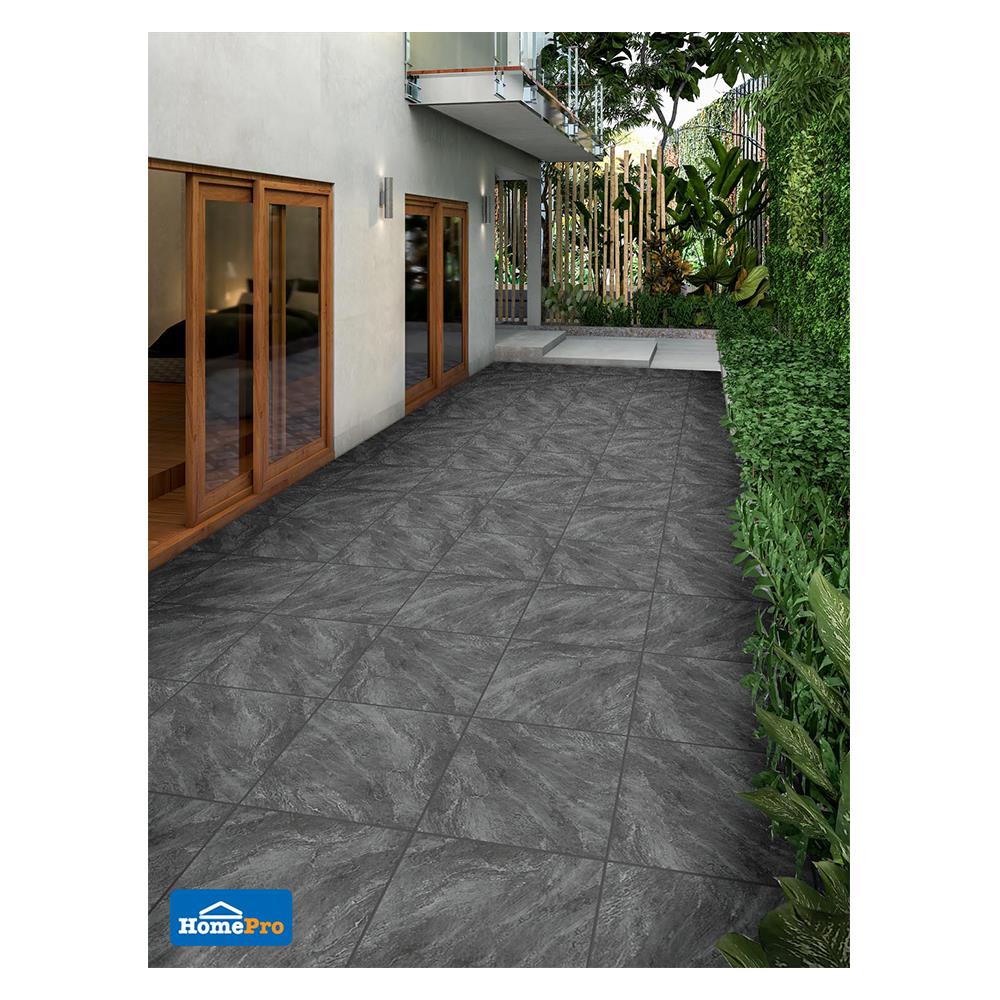 กระเบื้องพื้น 16x16 นิ้ว DURAGRES ดานิโล่ เทาเข้ม A 0.96 ตร.ม.