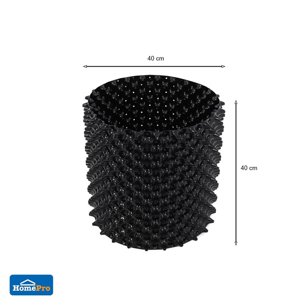 กระถางเร่งราก SPRING 40x40 ซม. สีดำ