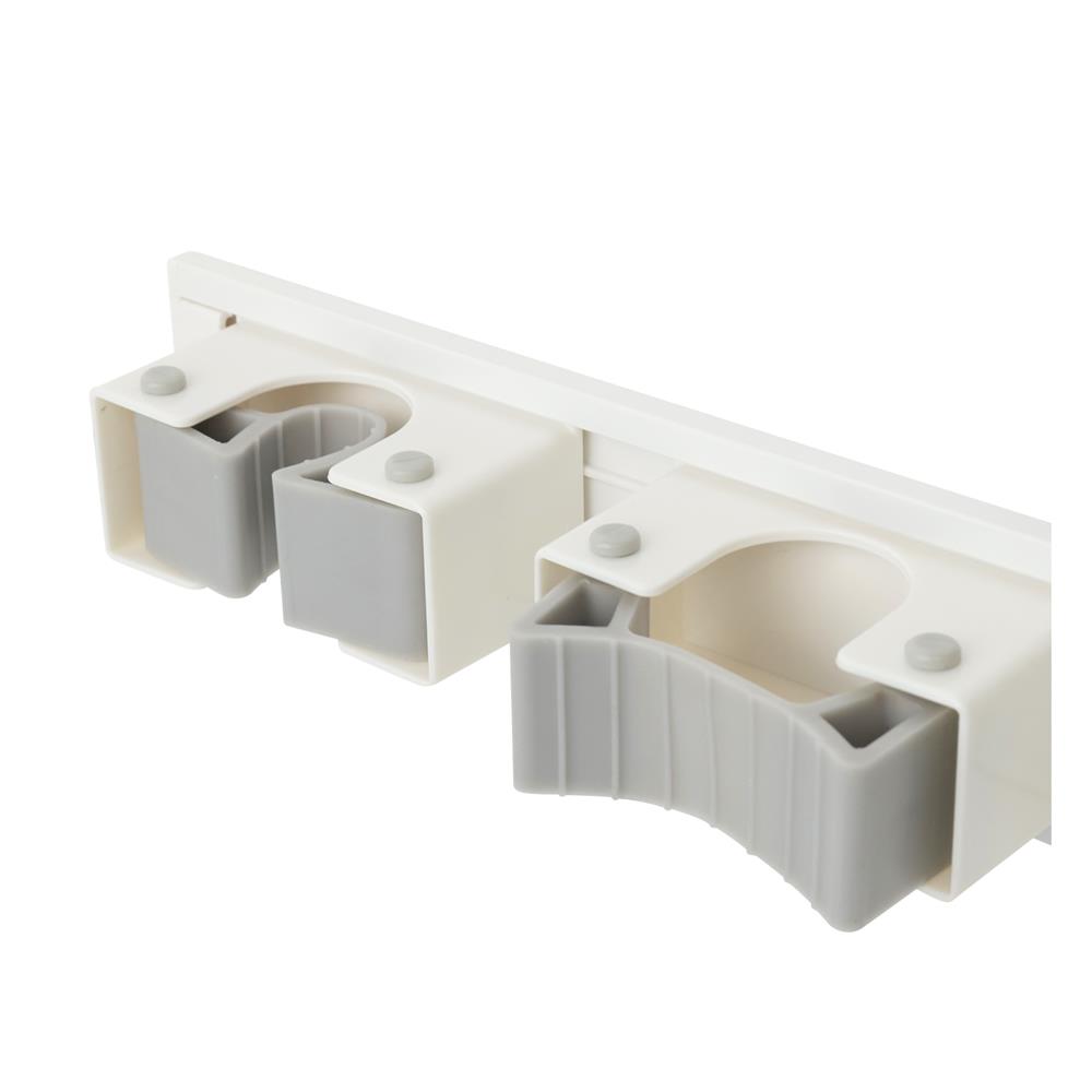 ที่เก็บอุปกรณ์ทำความสะอาดติดผนัง ACCO AB4 สีขาว/เทา