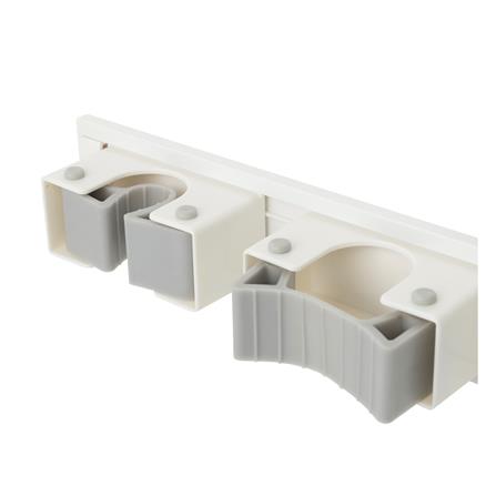 ที่เก็บอุปกรณ์ทำความสะอาดติดผนัง ACCO AB4 สีขาว/เทา_2