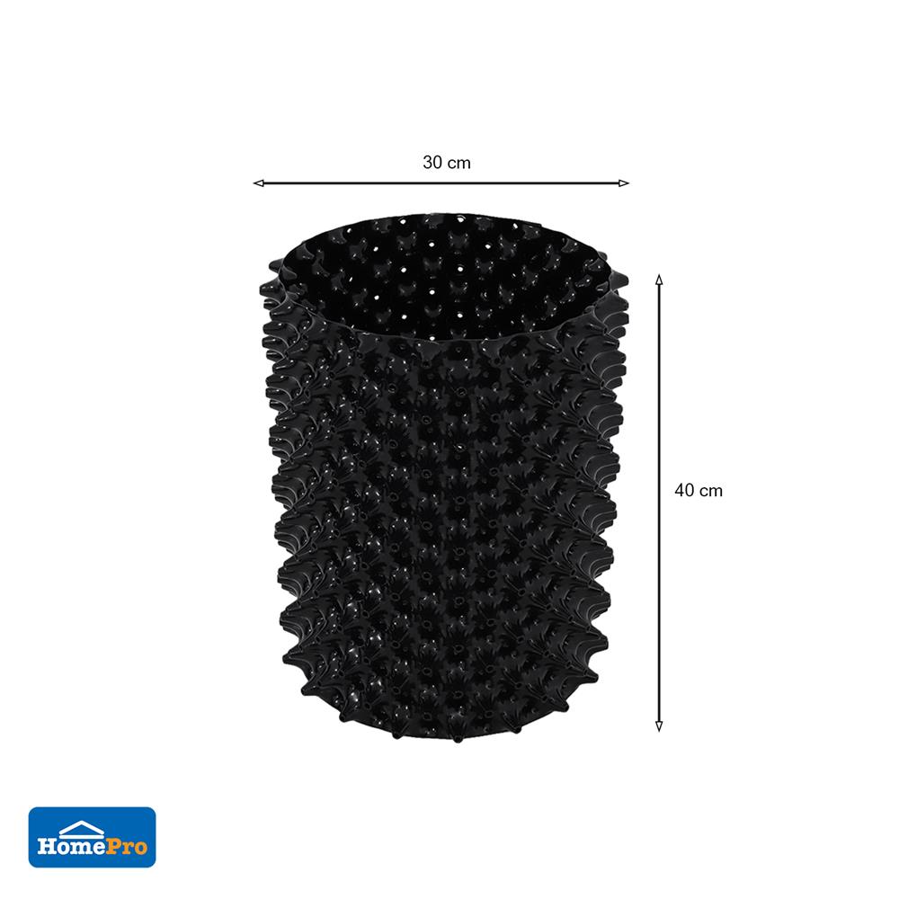 กระถางเร่งราก SPRING 30x40 ซม. สีดำ