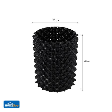 กระถางเร่งราก SPRING 30x40 ซม. สีดำ_5