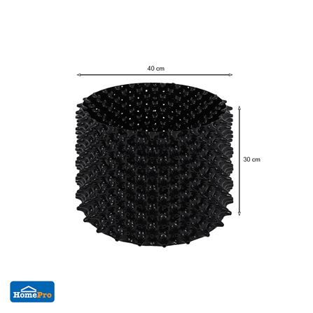 กระถางเร่งราก SPRING 40x30 ซม. สีดำ_5