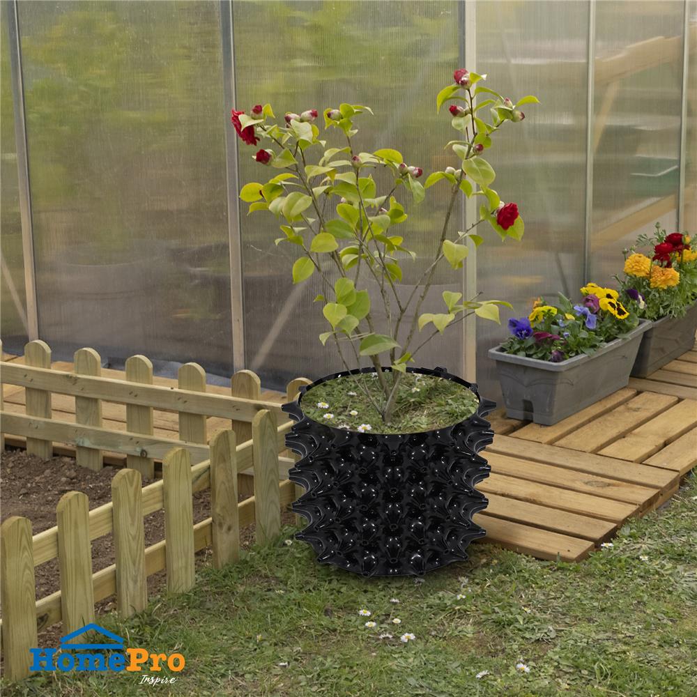 กระถางเร่งราก SPRING 30x30 ซม. สีดำ