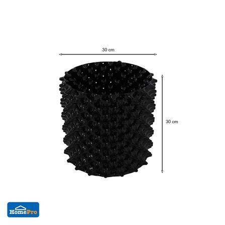 กระถางเร่งราก SPRING 30x30 ซม. สีดำ_5