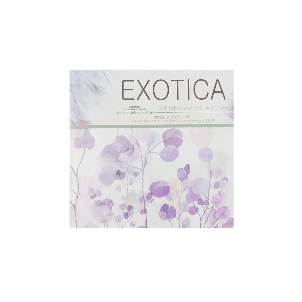 ชุดผ้าปูที่นอน 5 ฟุต 3 ชิ้น EXOTICA 31XP KGCT