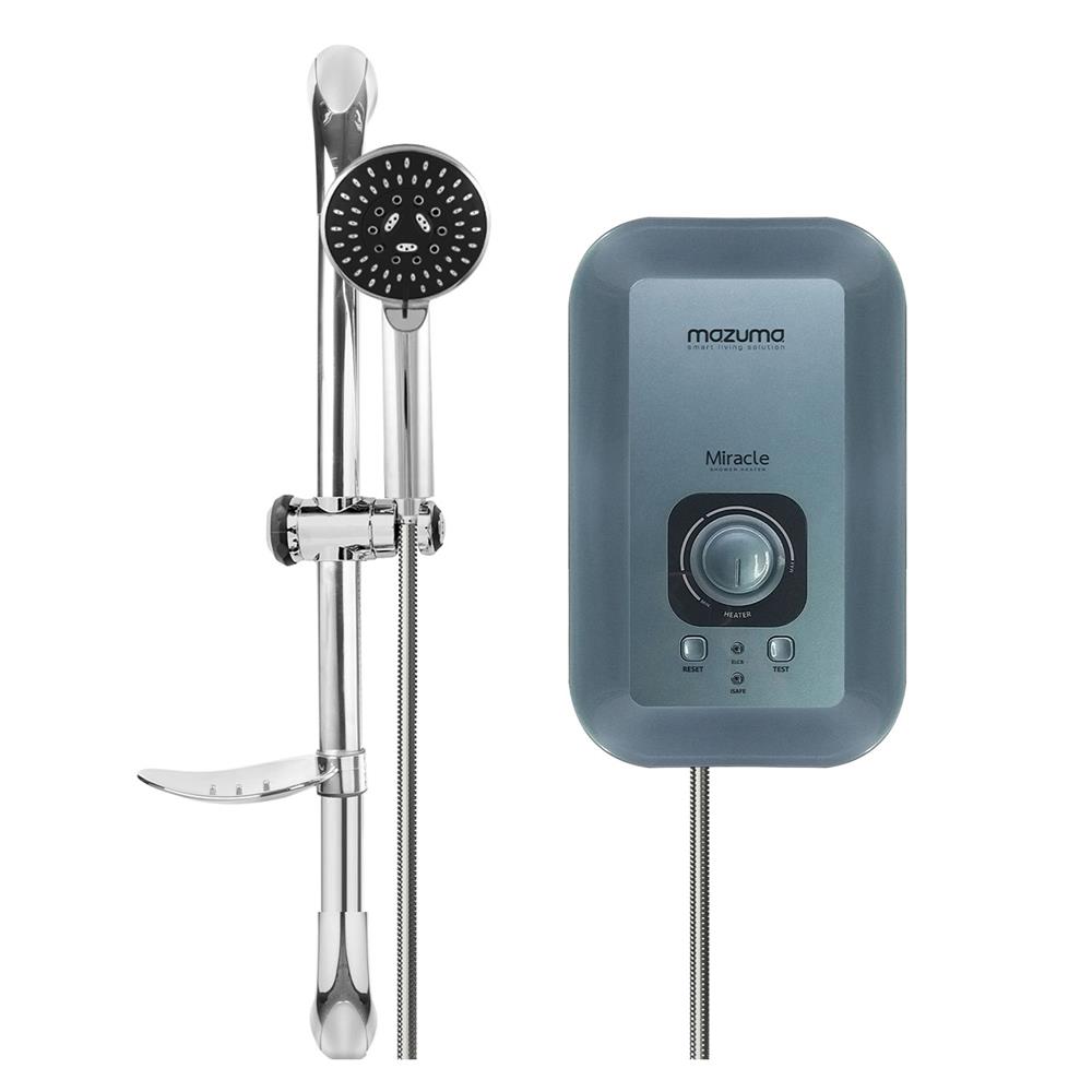 เครื่องทำน้ำอุ่น MAZUMA MIRACLE BLUE 4500 วัตต์ สีนํ้าเงิน