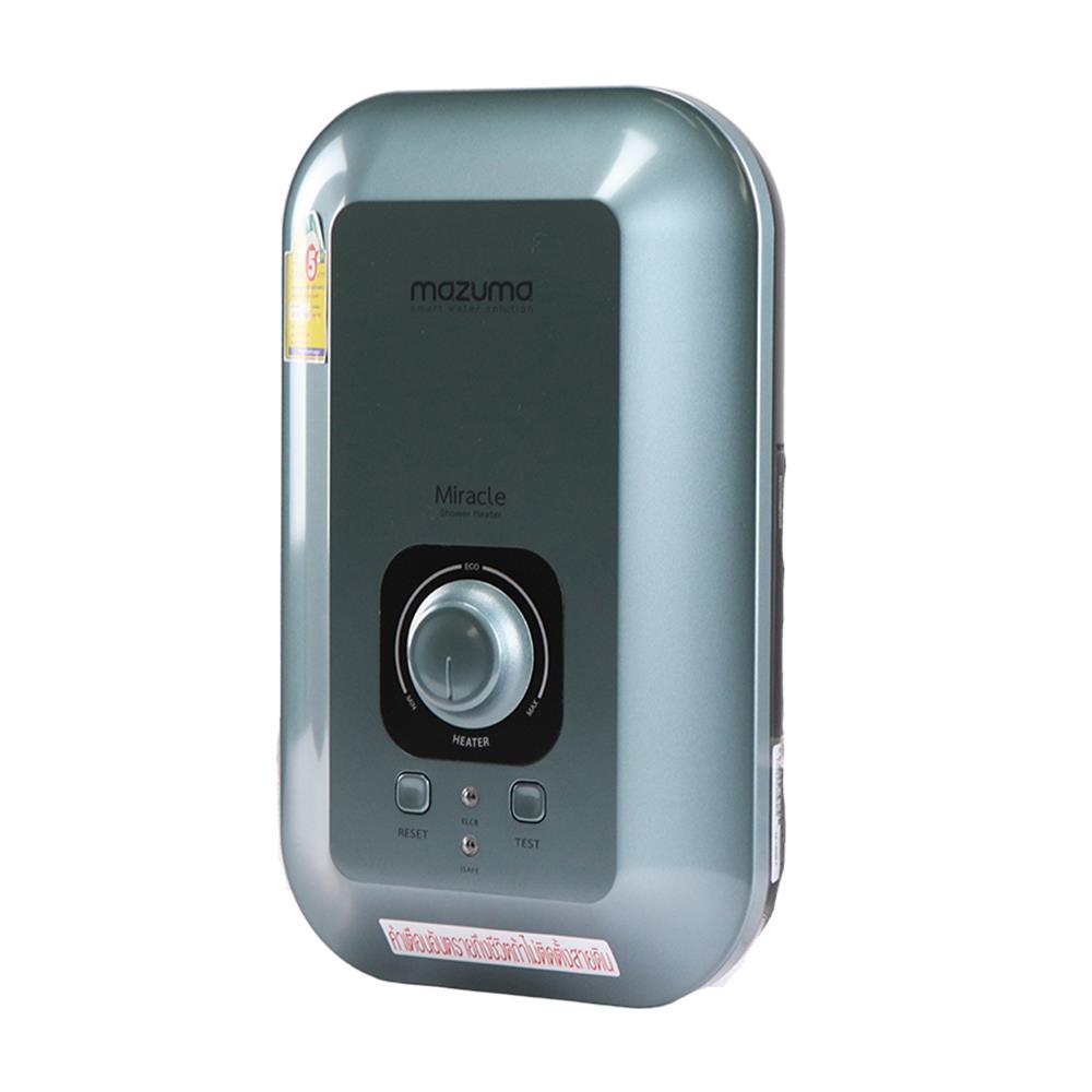 เครื่องทำน้ำอุ่น MAZUMA MIRACLE BLUE 4500 วัตต์ สีนํ้าเงิน