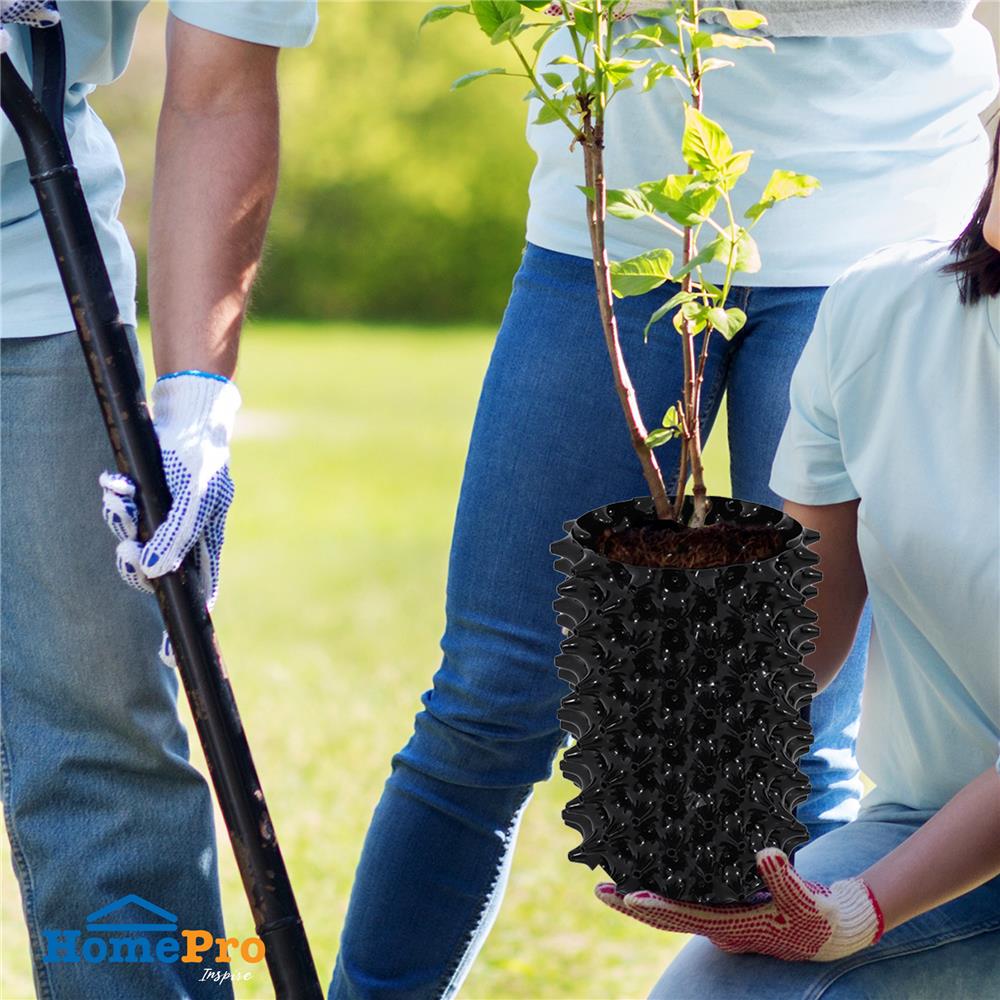 กระถางเร่งราก SPRING 20x30 ซม. สีดำ