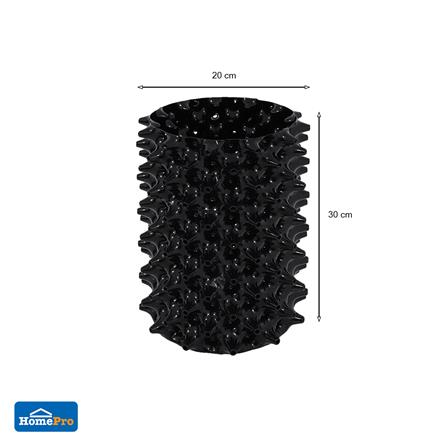 กระถางเร่งราก SPRING 20x30 ซม. สีดำ_5