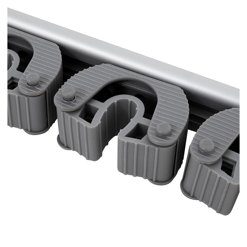 ที่เก็บอุปกรณ์ทำความสะอาดเจาะผนัง ACCO สีเทา