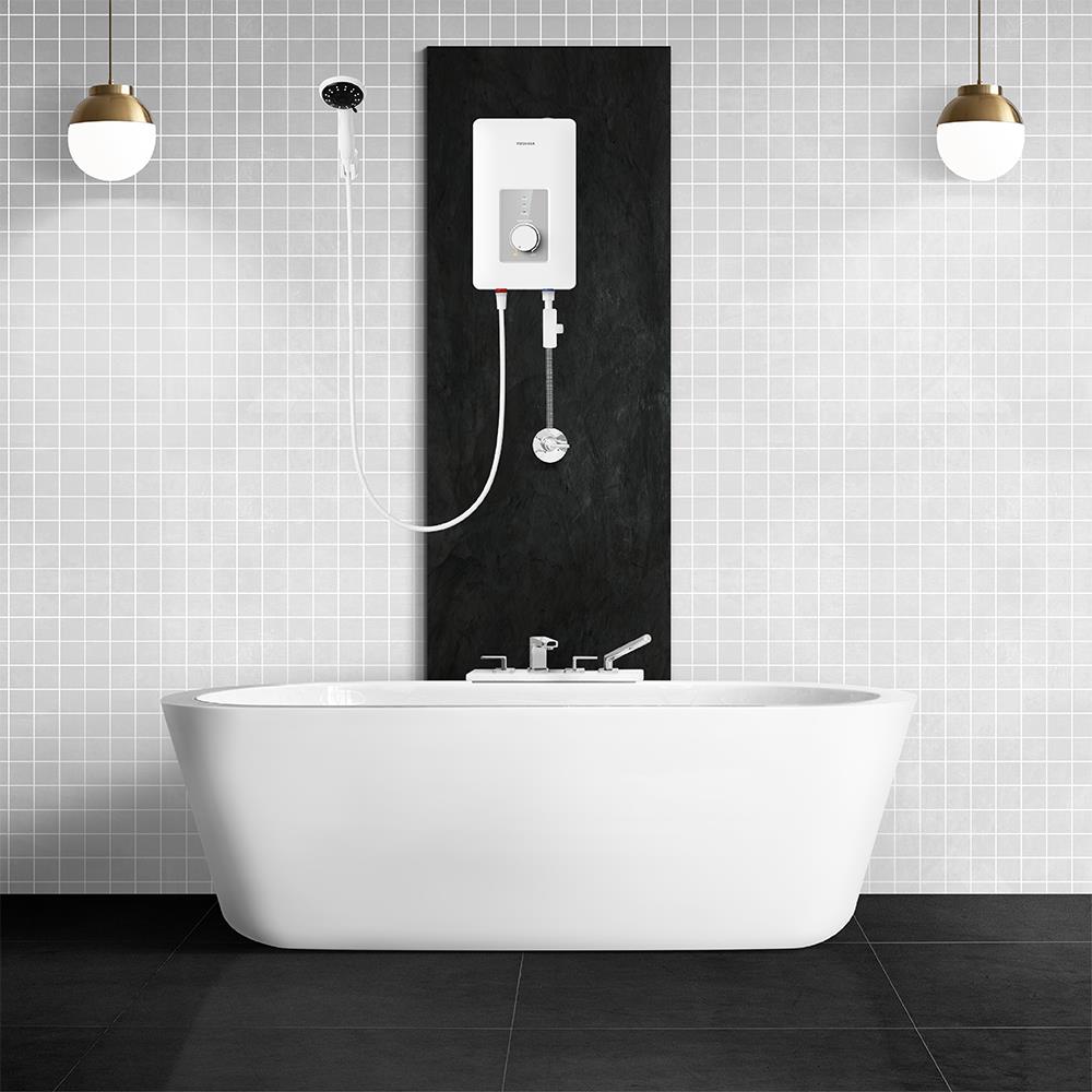 เครื่องทำน้ำอุ่น TOSHIBA TWH-38WTH 3800 วัตต์ สีขาว