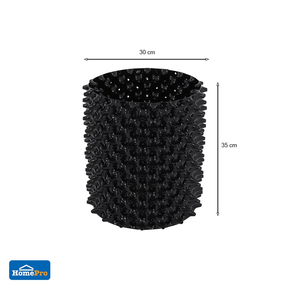 กระถางเร่งราก SPRING 30x35 ซม. สีดำ