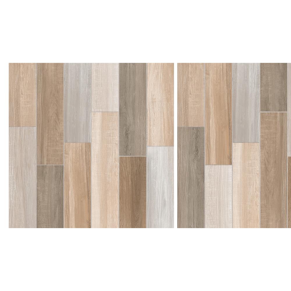 กระเบื้องพื้น 16x16 นิ้ว TARA เฟลิตโต้ วู๊ด น้ำตาล PM 0.96M2