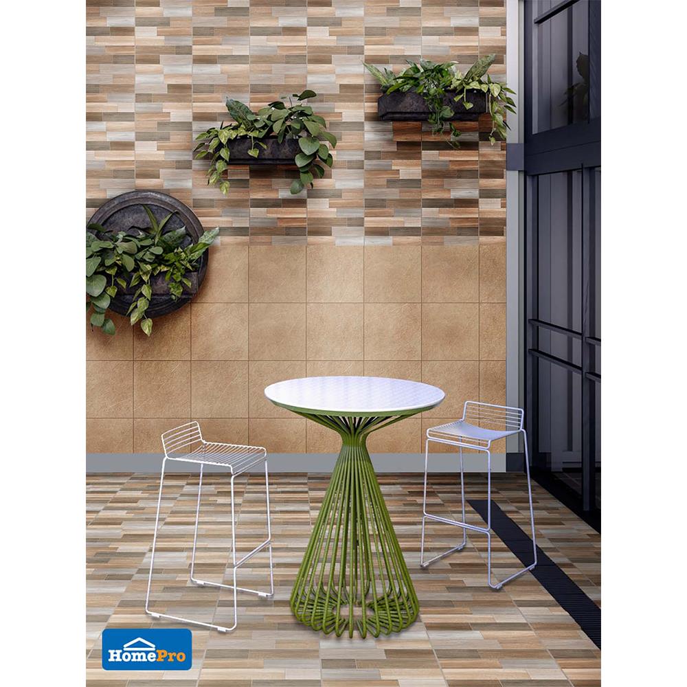 กระเบื้องพื้น 16x16 นิ้ว TARA เฟลิตโต้ วู๊ด น้ำตาล PM 0.96M2