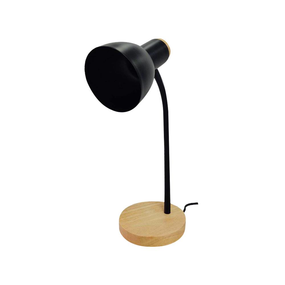 ไฟอ่านหนังสือ HATASHI HL-11BK สีดำ/ลายไม้