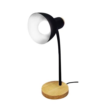 ไฟอ่านหนังสือ HATASHI HL-11BK สีดำ/ลายไม้_3