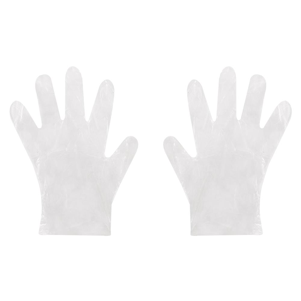 ถุงมือพลาสติกอเนกประสงค์ DEXZON FREE SIZE สีใส แพ็ก 200 ชิ้น