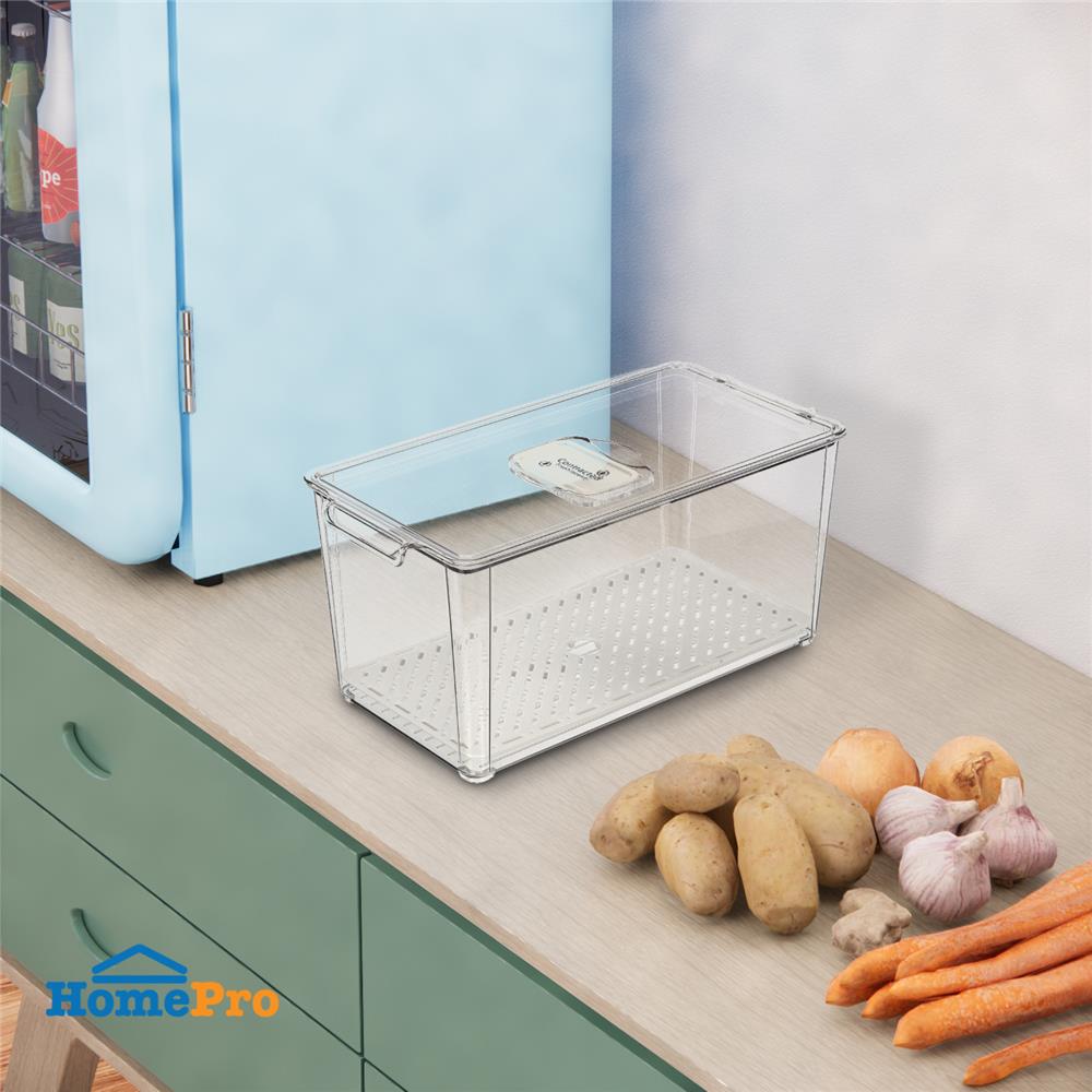 กล่องจัดเก็บในตู้เย็น KECH COO 16.5x33 ซม.ไซซ์ M