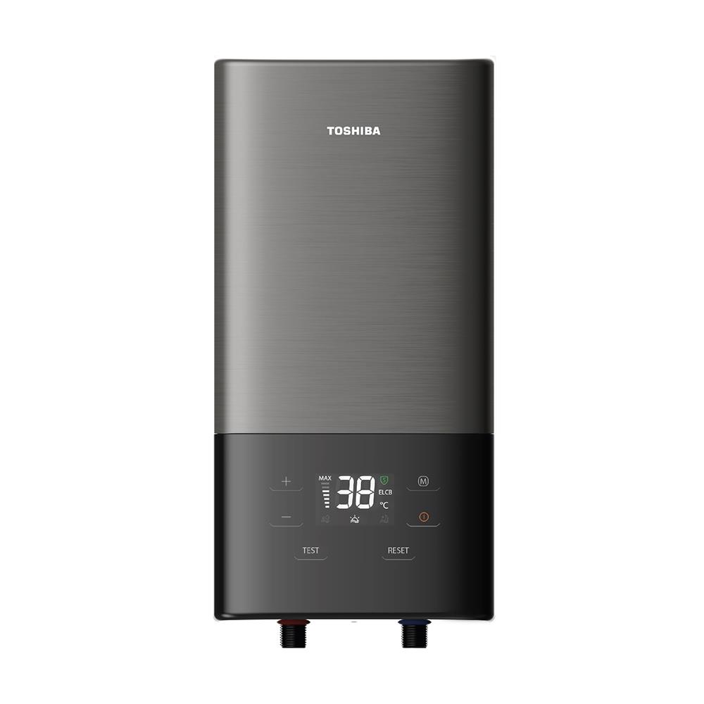 เครื่องทำน้ำอุ่น TOSHIBA TWH-38EXNTH(T) 3800 วัตต์ สีเทา
