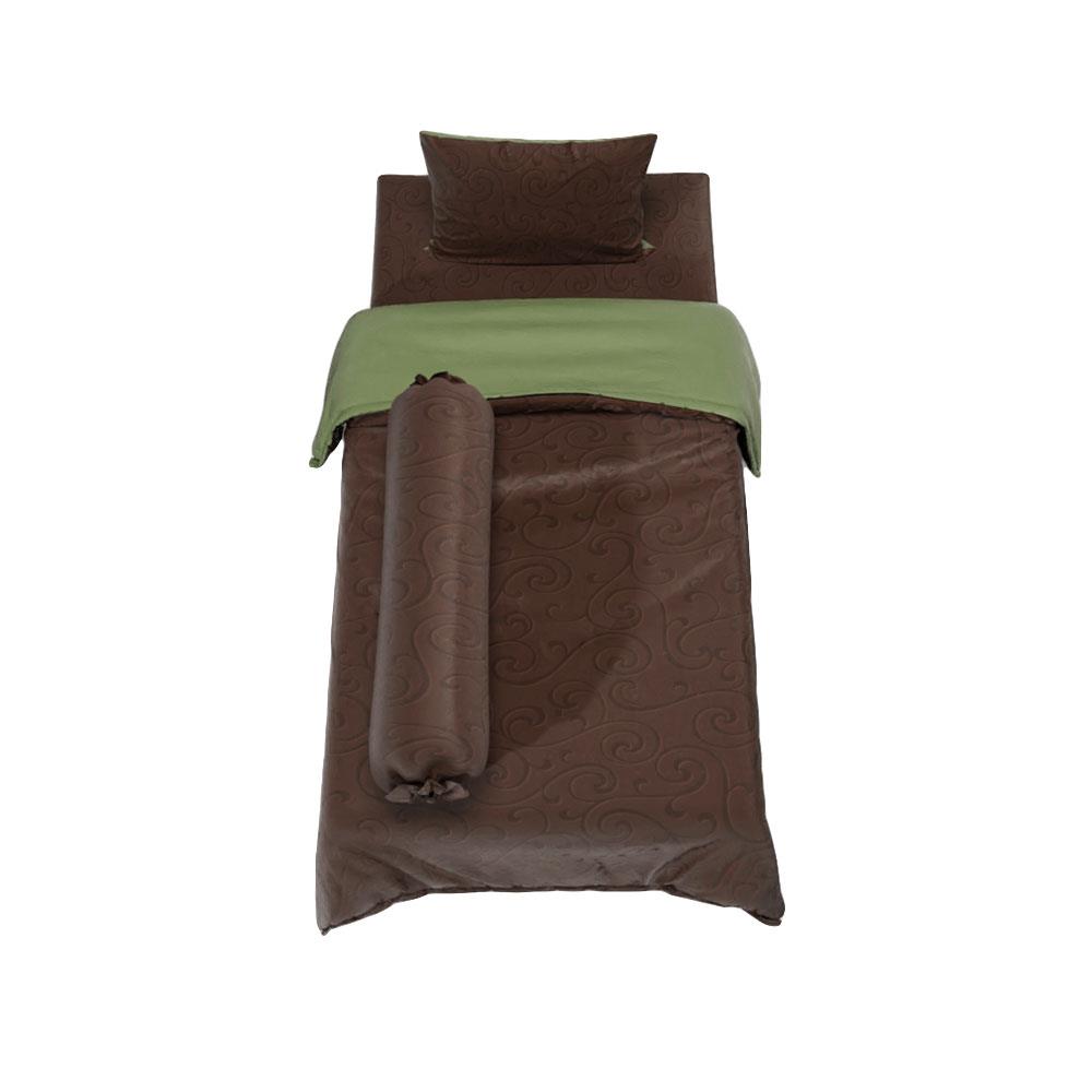 ชุดผ้าปูที่นอน 3.5 ฟุต 4 ชิ้น SATIN PLUS LUCKY ME LK019