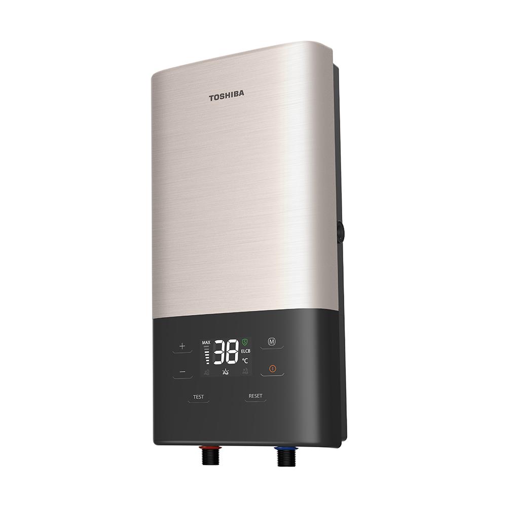 เครื่องทำน้ำอุ่น TOSHIBA TWH-45EXNTH(G) 4500 วัตต์ สีทอง