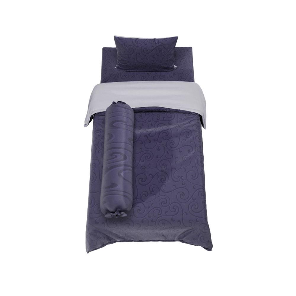 ชุดผ้าปูที่นอน 3.5 ฟุต 4 ชิ้น SATIN PLUS LUCKY ME LK021