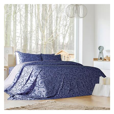 ชุดผ้าปูที่นอน 3.5 ฟุต 4 ชิ้น SATIN PLUS LUCKY ME LK021