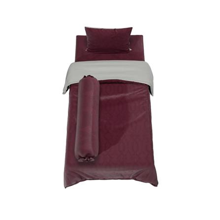 ชุดผ้าปูที่นอน 3.5 ฟุต 4 ชิ้น SATIN PLUS LUCKY ME LK018_1