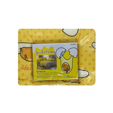 ชุดผ้าปูที่นอน 6 ฟุต 6 ชิ้น JESSICA GUDETAMA 20209-T004_3