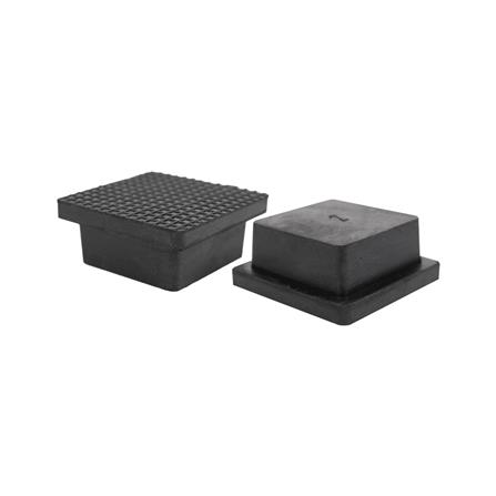 ยางรองขาโต๊ะเหลี่ยมสวมใน DEXZON 2 นิ้ว แพ็ก 4 ชิ้น