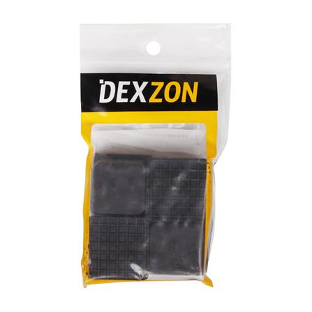 ยางรองขาโต๊ะเหลี่ยมสวมใน DEXZON 7/8 นิ้ว แพ็ก 4 ชิ้น_1