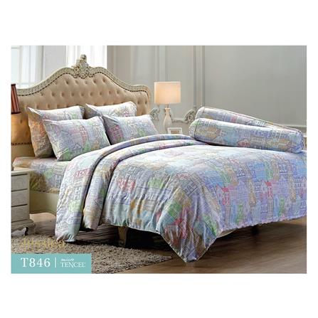 ชุดผ้าปูที่นอน 6 ฟุต 6 ชิ้น JESSICA M TENCEL 20209-T846