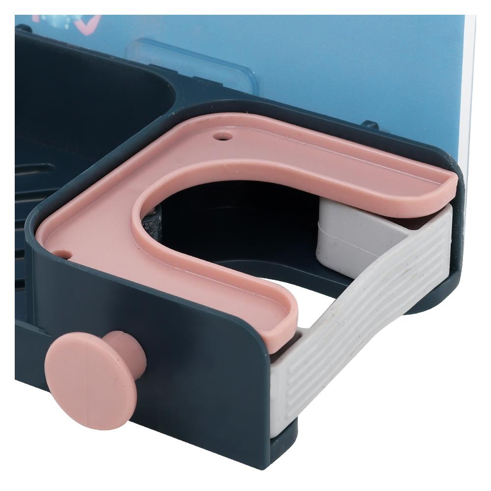 ขอแขวนไม้ถูพื้นอเนกประสงค์เหลี่ยม PLIM สีน้ำเงิน