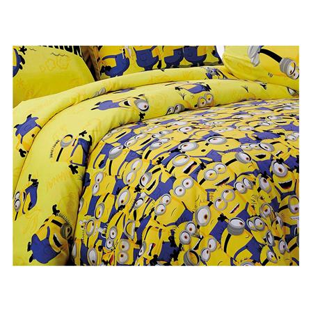 ชุดผ้าปูที่นอน 6 ฟุต 6 ชิ้น JESSICA MINION 20209-T007_1