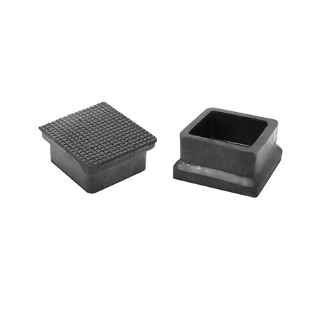 ยางรองขาโต๊ะเหลี่ยมสวมนอก DEXZON 2 นิ้ว แพ็ก 4 ชิ้น