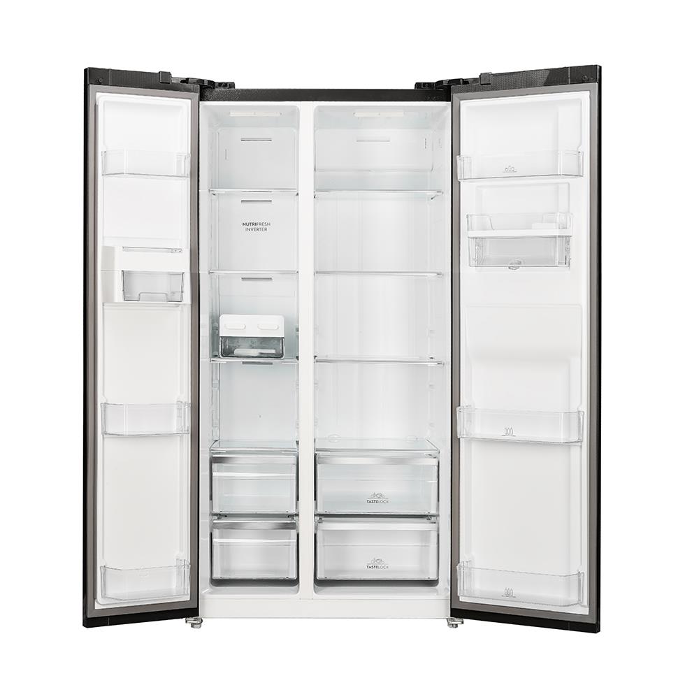 ตู้เย็น SIDE BY SIDE ELECTROLUX ESE6645A-BTH 21.8 คิว กระจกดำ อินเวอร์เตอร์