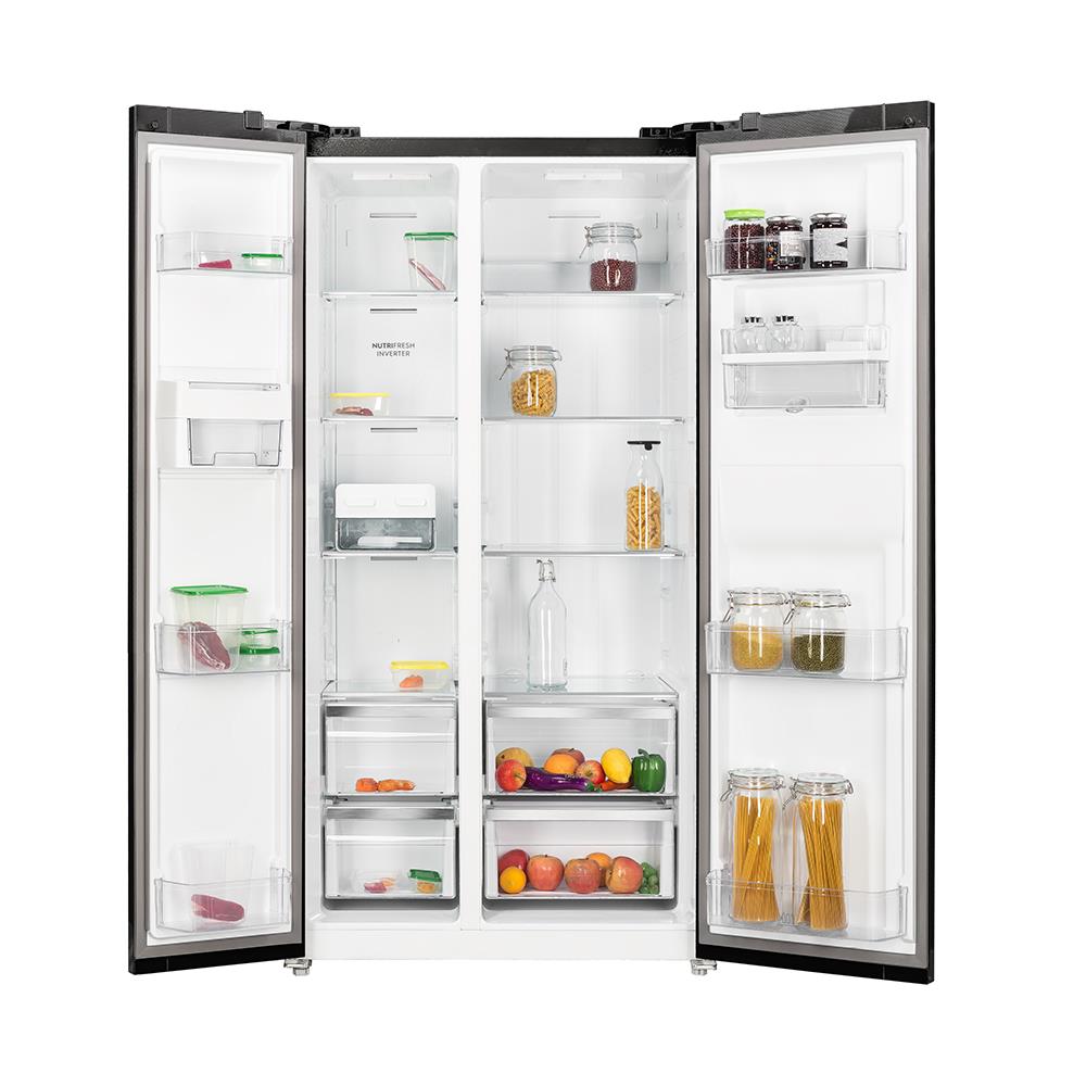 ตู้เย็น SIDE BY SIDE ELECTROLUX ESE6645A-BTH 21.8 คิว กระจกดำ อินเวอร์เตอร์