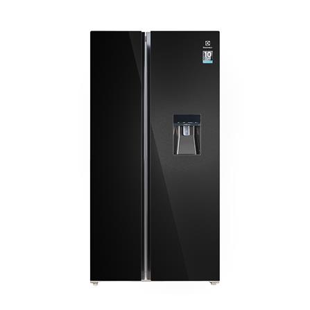 ตู้เย็น SIDE BY SIDE ELECTROLUX ESE6645A-BTH 21.8 คิว กระจกดำ อินเวอร์เตอร์_0