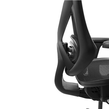 เก้าอี้สุขภาพ MODENA SMART สีดำ_3