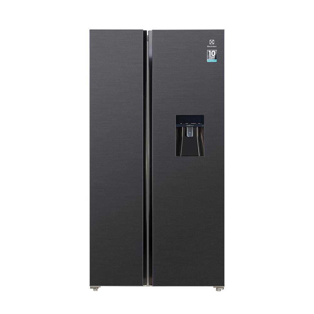 ตู้เย็น SIDE BY SIDE ELECTROLUX ESE6141A-BTH 20.1 คิว สีดำแมตต์ อินเวอร์เตอร์