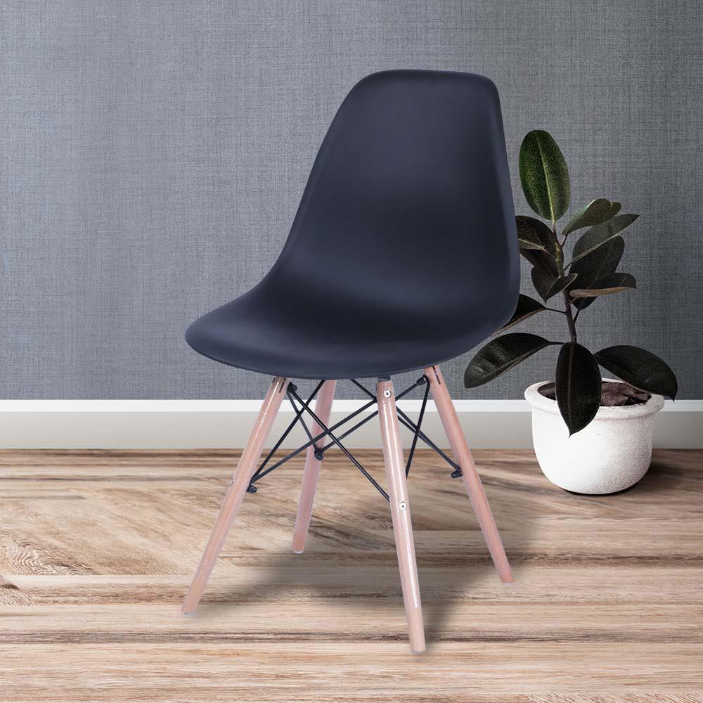 เก้าอี้โมเดิร์น AS FURNITURE ANGEL สีดำ